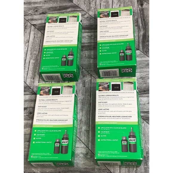 4 Just For Men Gray  Coverage Shampoo-In Color H-30 Light-Medium Brown Hair Dye - Picture 4 of 4